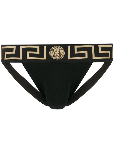 men's jockstrap versace|farfetch Versace underwear.